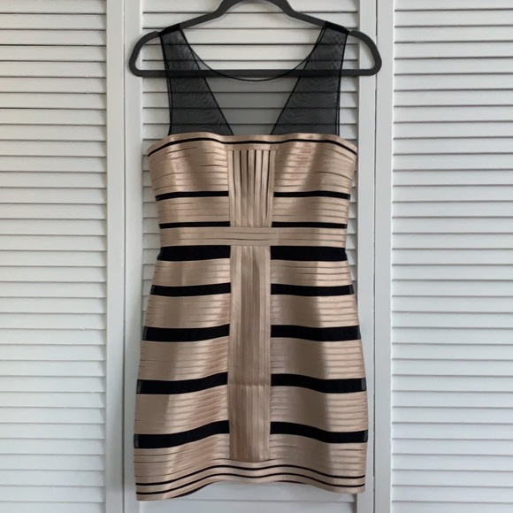 BCBG Gold Dress - Picture 4 of 7